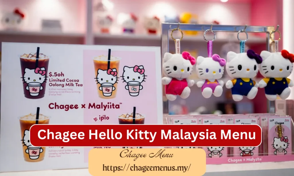 chagee hello kitty malaysia menu